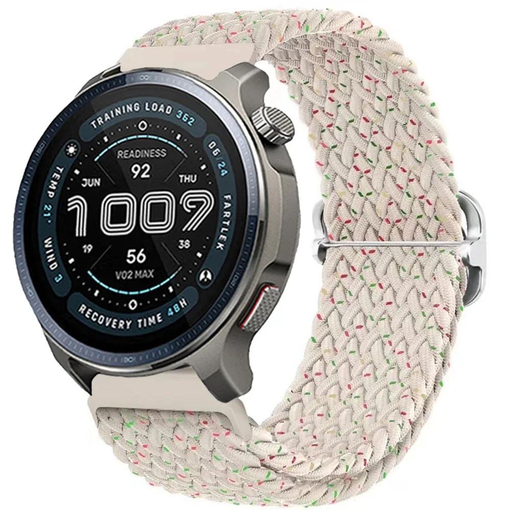 22mm 20mm Nylonový řemínek pro Amazfit Balance 2 1/Bip 6 5 Sportovní náramek Řemínek pro Amazfit GTR 47mm/GTR 4 3/GTS/Active 2