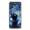 Custodia per Telefono Gatto Van Gogh Cielo Stellato Per Xiaomi 15 14 13 12 Lite 14T 13T 12T Pro Poco X7 X6 X5 X4 X3 NFC F7 Ultra F6 Pro Cover