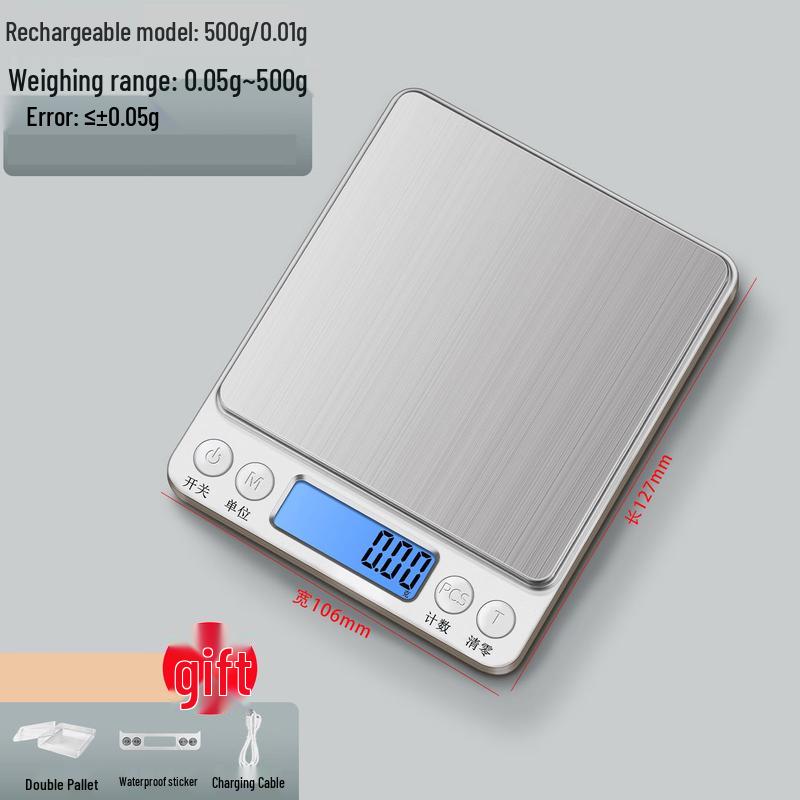 Rechargeable High-Precision Digital Scale