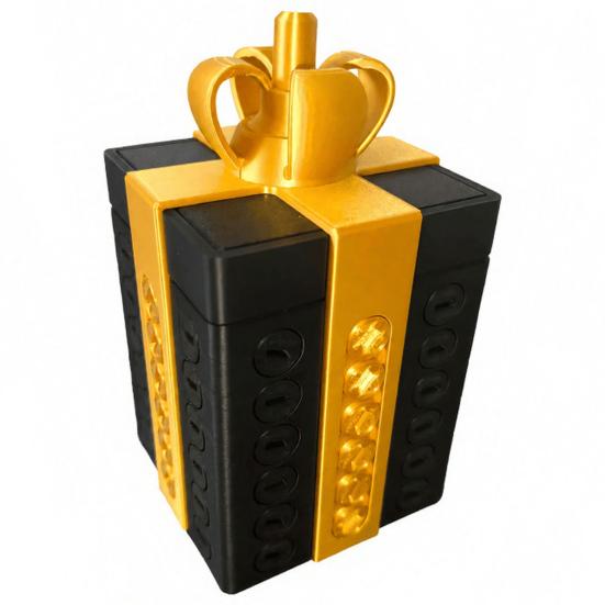 Sturdy 3D Printed Gift Cases Puzzle Box with Hidden Storage Compartment for Pranks And DIY Assembly Boxes Party Surprises, Reusable Integrated