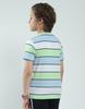Monte Carlo Boy's Striped Pattern Regular Fit Half Sleeve T-Shirt