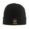 2026 1pc Amharic Eritrea Knitted Hat for Women Men Beanies Winter Hats Acrylic Ethiopian Cross Art Ethiopia Warm Cap