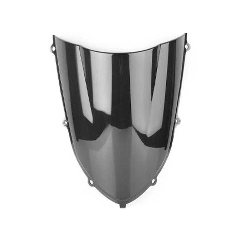 Motorcycle Screen Double Bubble Windshield Deflector Protector WindScreen For Kawasaki ZX-10R ZX10R 2004 2005