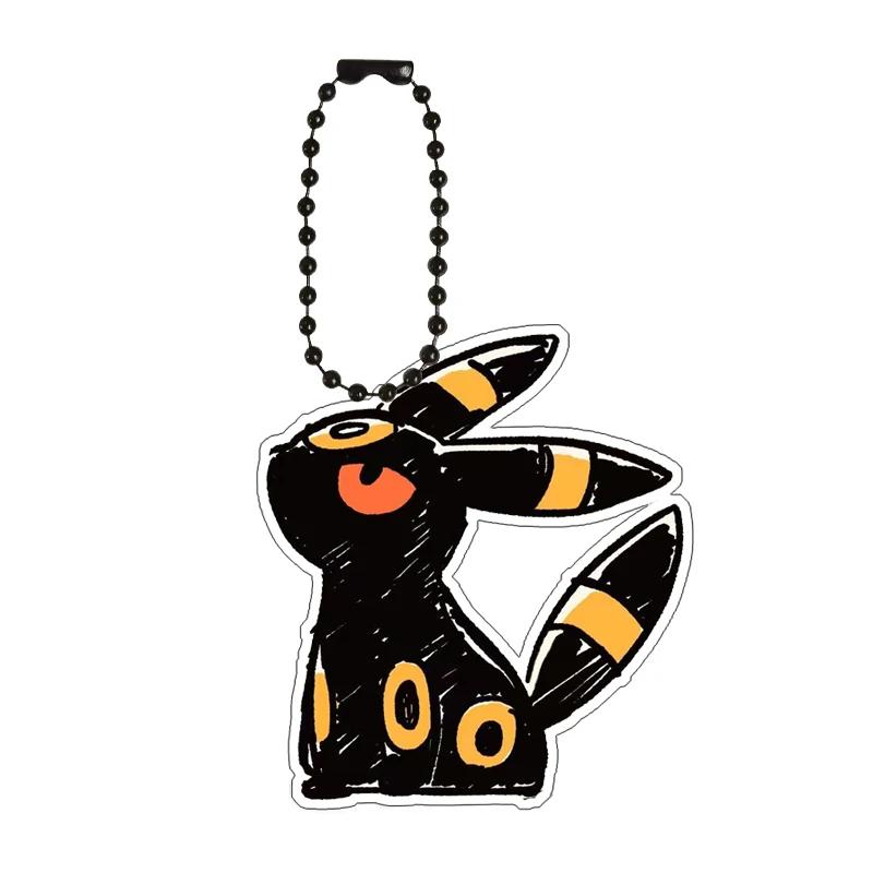 

Pokemon Umbreon Lapras Qikachu Greninja Self-Control Acrylic Cartoon Key Buckle Pendant Anime Classics Game Collection Gift Toys