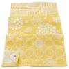 Imabari Towel Mini Bath Towel Brand Made In Highly Made In Medium Sweat Yellow Set 3-Piece Set, Certified, Japan, Quick-Drying, Absorbent, 100%