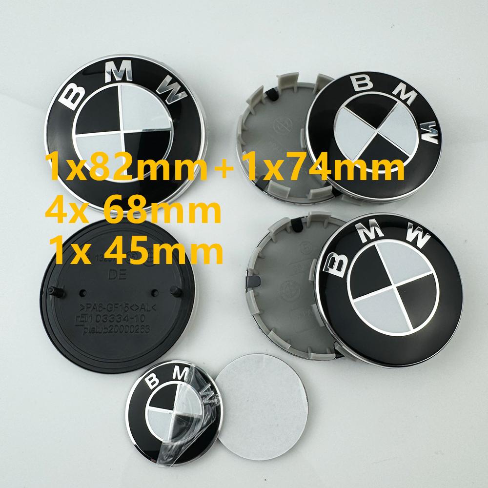 Ta30-45mm56mm 68mm 74mm 82mm Car Front Hood Emblem For BMW X1 X2 X3 X4 Wheel Hub Caps Badge X5 X6 F48 F39 F10 F30 G11 E60 G01 E84 E83