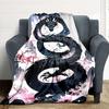 1pc Dragon, Cherry Blossom Blanket - Perfect Gift for Birthdays, Christmas & Halloween- Soft, Warm & Versatile Yy250909167