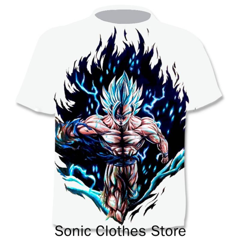 2025 Dragon Ball Z Tshirt Vegeta Clothes Men Short Sleeve Cartoon Super Saiyan T-shirt Jersey Streetwear Summer Goku Gmy Tops