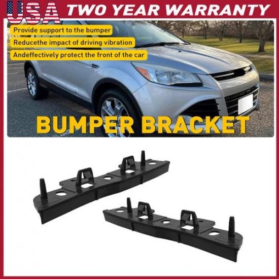 Pair Retainer Front Bumper Support 2013-2016 Bracket For Ford Escape 2014 2015