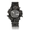 Retro Carved Women's Quartz Bangle Watch