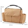 Waterproof Nylon Multifunctional Stroller Hanging Bag - Large Capacity Baby & Mom Storage Bag
