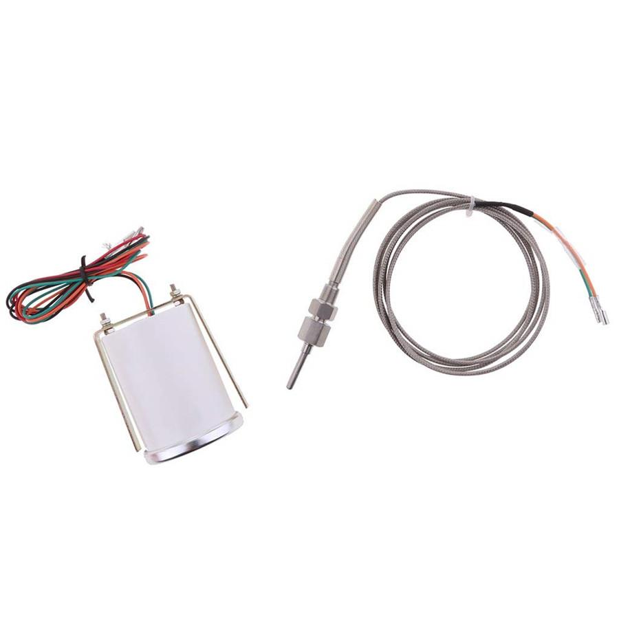 2" Inch 52MM  Exhaust Gas Temperature Gauge Smoke Lens Auto Car LED EGT Gauge Meter Pointer Sensor