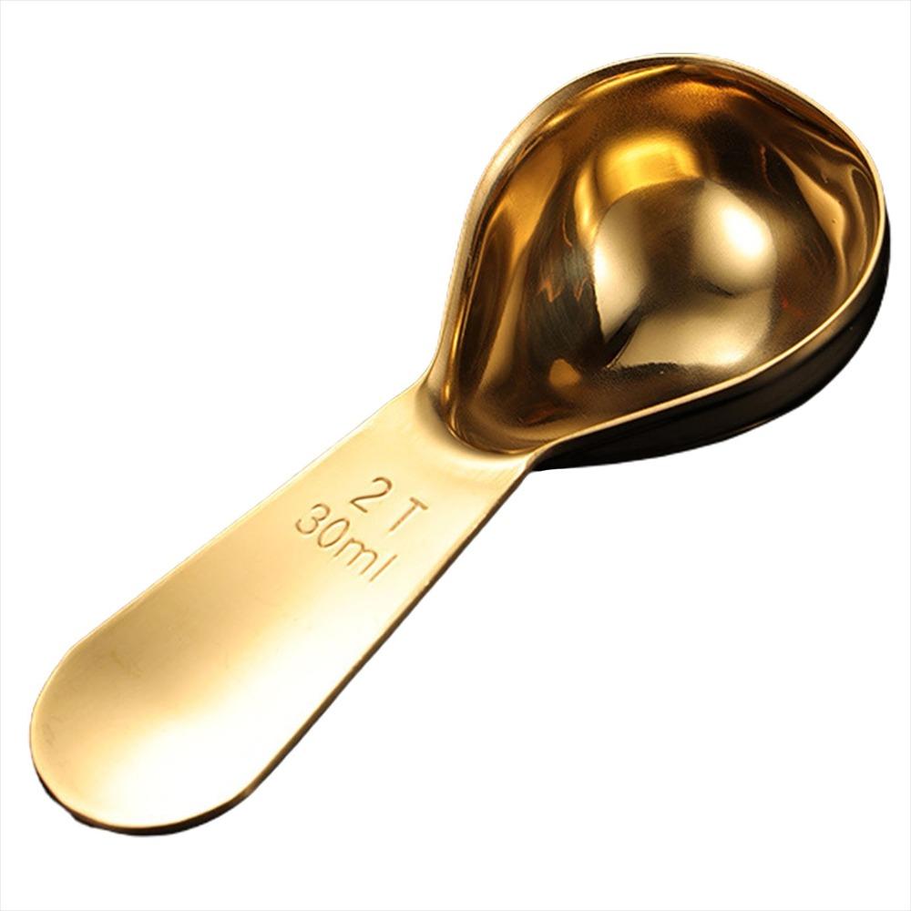 Stainless Steel Coffee Scoop, Coffee Scoops Short Handle, Tablespoon Measuring Spoons, for Coffee, Tea, Sugar, Kitchen Tool
