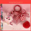 Keychain With Cartoon Plush Pendant For Kids And Gift Giving