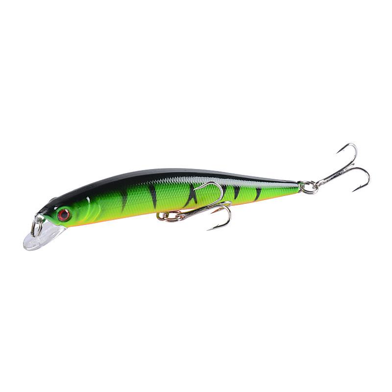 Super Long Cast Floating Minnow Bait, 9.8cm/8.2g, Bionic Plastic Lure for Mandarin Fish