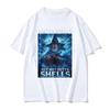 Outta Spells But Not Outta Shells Ironic Wizard Funny Fantasy Meme T Shirts Men Women Summer Tops pure Cotton Tshirt Streetwear