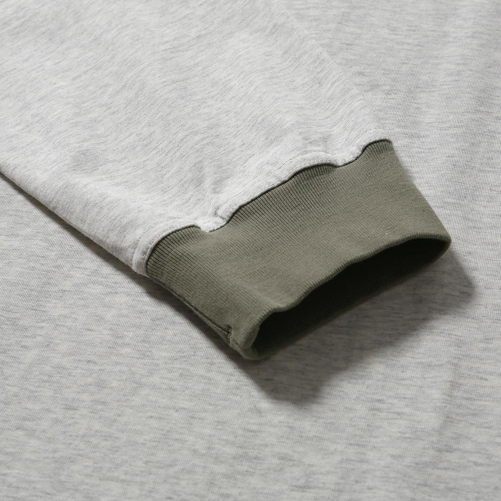 MOIF [Aw25] Ringer L/S Tee / Heather Oatmeal