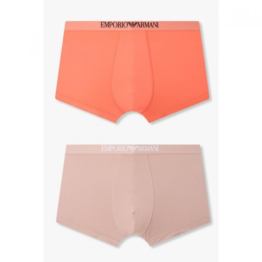 Emporio Armani Men S gloSSy Center Color Logo drawerS Set 2pcS  0816112002 08161 S(95)