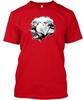 Bulldog Spiked Collar T Shirt Made In the USA Size S To 5XL
