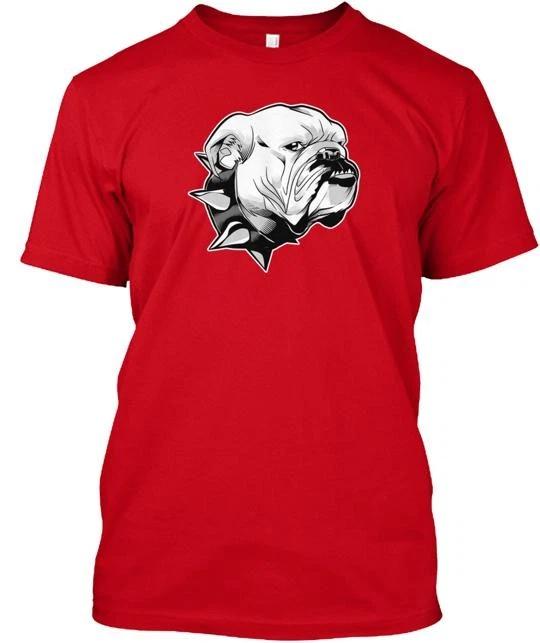 Bulldog Spiked Collar T shirt Made in the USA Size S to 5XL 2XL