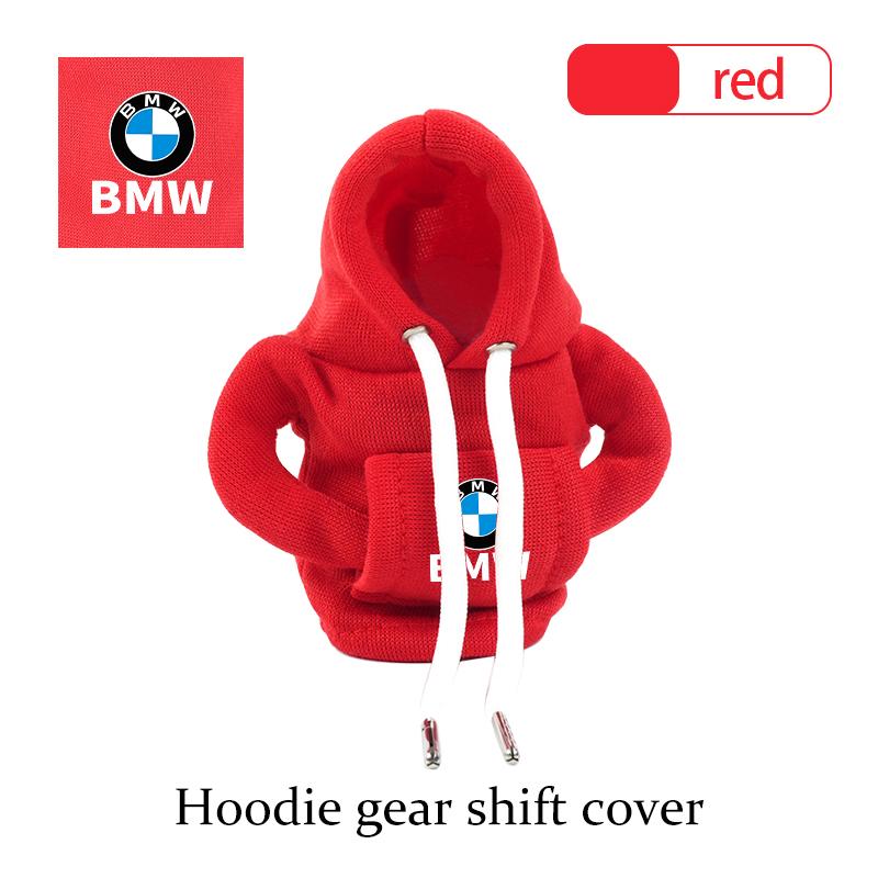SCKS3 Car Gear Shift Handle Hoodie Cover Change Lever Decoration For BMW M Performance E36 E46 E60 E90 E91 E92 E93 F30 F20
