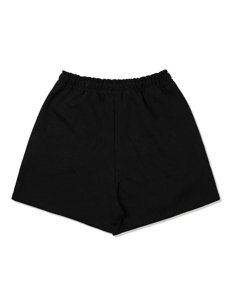LA MAISON STUDIO Women'S Embossed Embroidery Le Ris Shorts Black Ivory (Fcc2Pt501W)