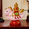Year Of The Horse Figurine Rotatable Lucky Horse Decor for Wealth 2026 Chinese New Year Decoration for Home Office Store School