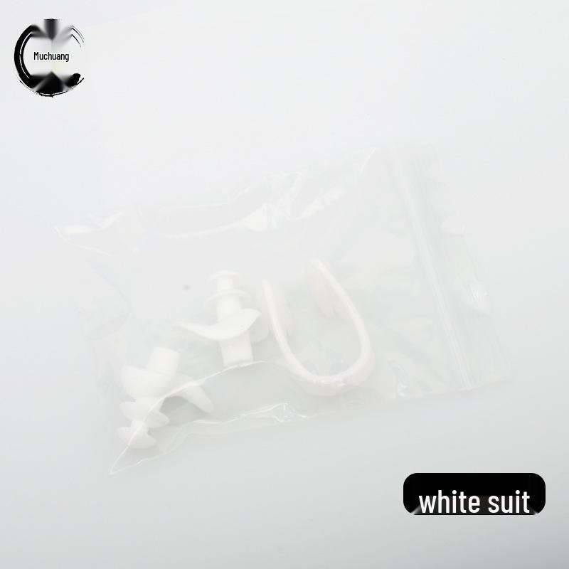 Silicone Waterproof Swimming Earplugs & Nose Clip Set - New Upgrade