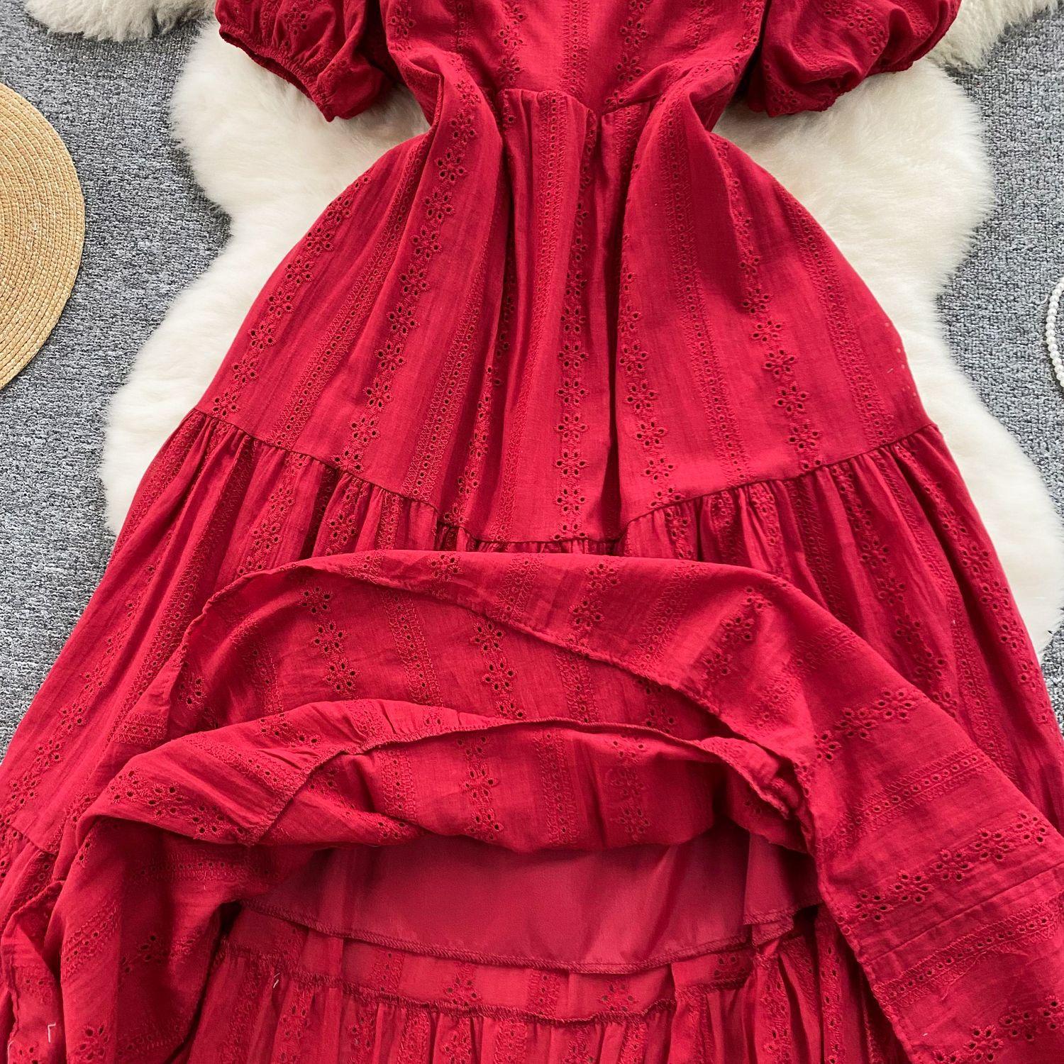 Летнее богемное белое платье для женской одежды — фото 10