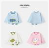T-shirt a maniche lunghe Kaka Panda per bambini e bambine - Moda Primavera/Autunno