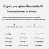 Rapoo E9000G Multi-Mode Wireless Keyboard