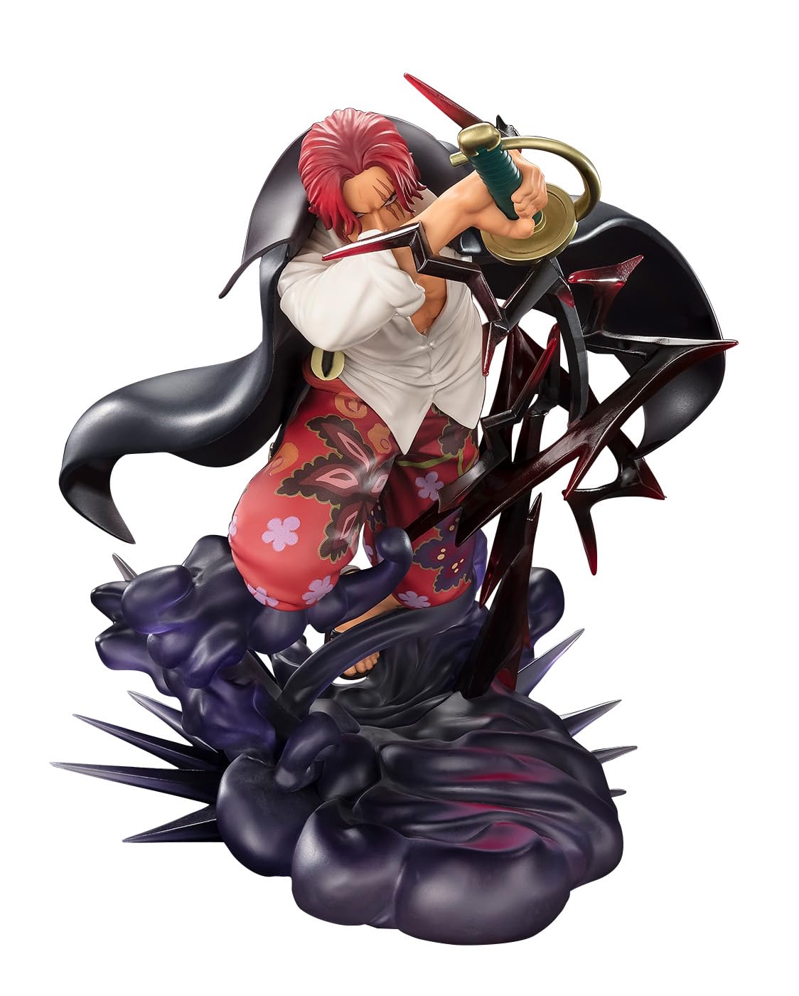 

TAMASHII NATIONS Figuarts ZERO ONE PIECE Fierce Shanks 200mm PVC ABS Complete Figure [Super Battle] -Kamihike- Approx. & Pre-painted