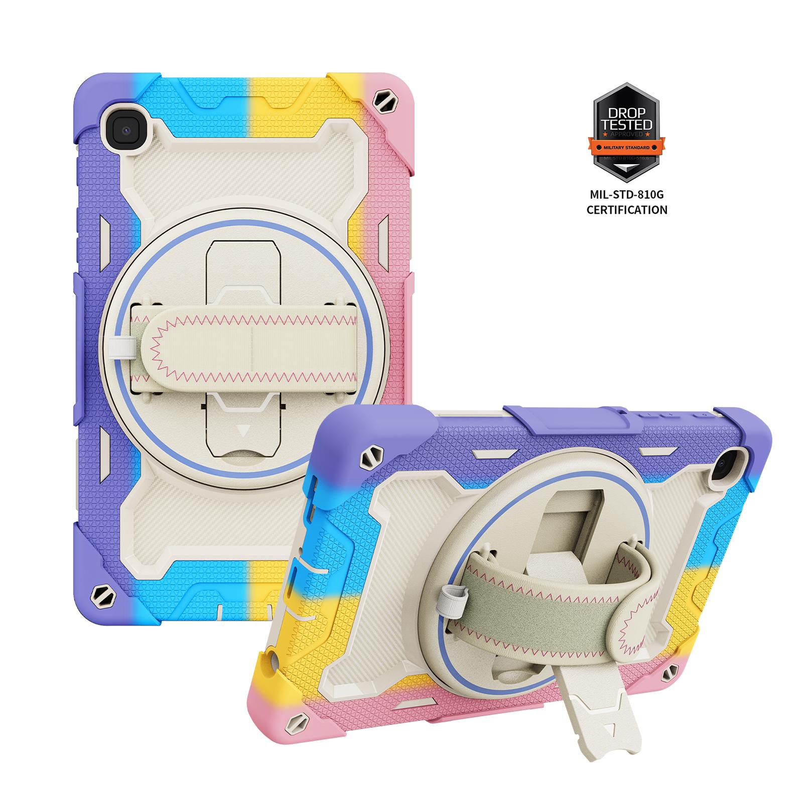 Étui Pour Samsung Galaxy Tab A7 Lite 8.7 T225 A9 plus 11 pouces SM-X210 S6 lite A8 10.5 A7 10.4 A 8.0 Armure Antichoc Housse de Tablette SM-T220 T225 2021
