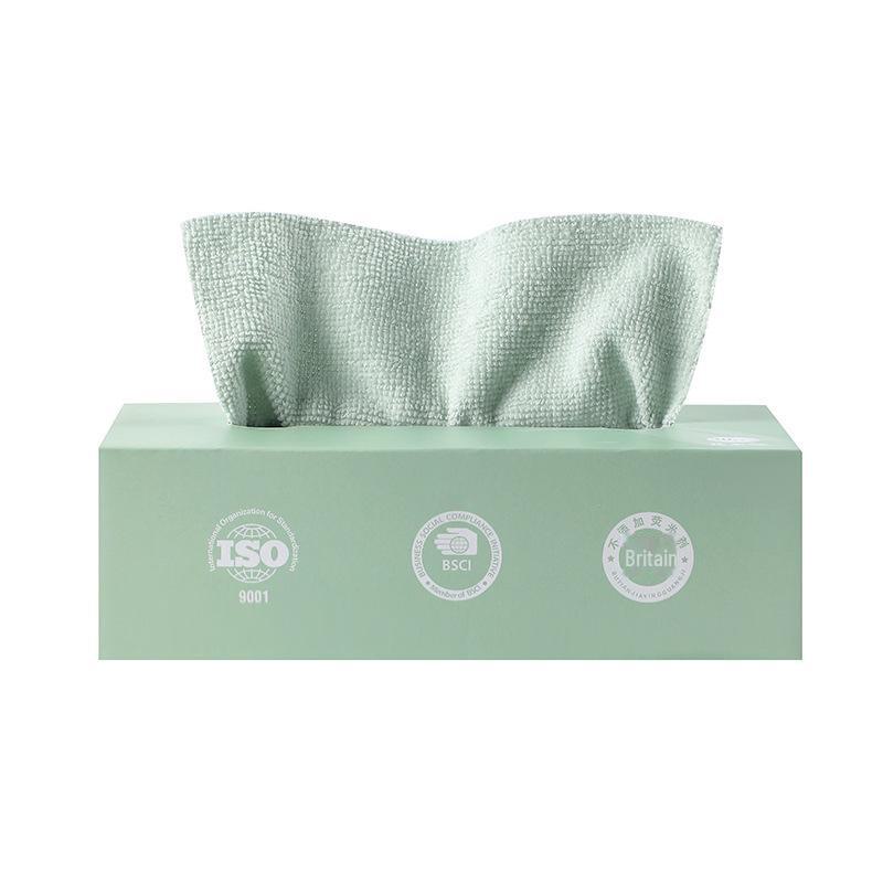 Jednorázové nepouštějící vlákna absorpční kuchyňské utěrky na nádobí