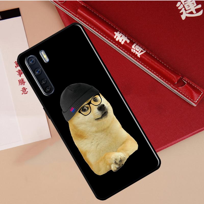 Cheems Doge Meme Funny Doggy Case For Oppo A80 A58 A5 Pro A15 A16 A17 A57 A77 A94 A74 A54 A76 A96 A40 A60 A18 A38 A78 A98