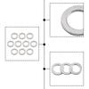 Transmission Drain Washer Pack for Various For Honda Models Set of Ten Pcs