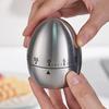 Kitchen Supplies Stainless Steel Egg Clock Kitchen Timer Alarm Count Up Down Clock 60 Minute Countdown Cooking Timer