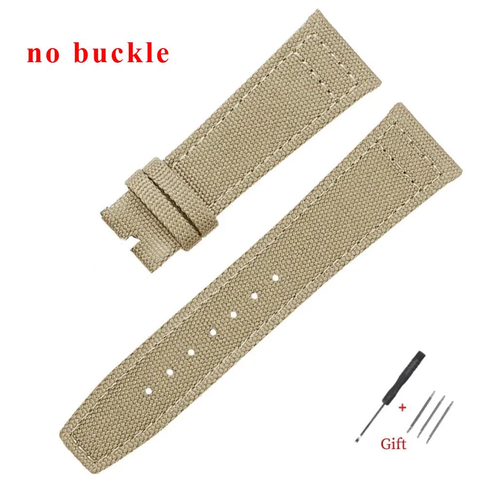 Nylon-Uhrenarmband 20mm 21mm 22mm für IWC Pilot Stoff Universelles Armband Leinwand Business Sport Damen Herren Ersatz-Armband