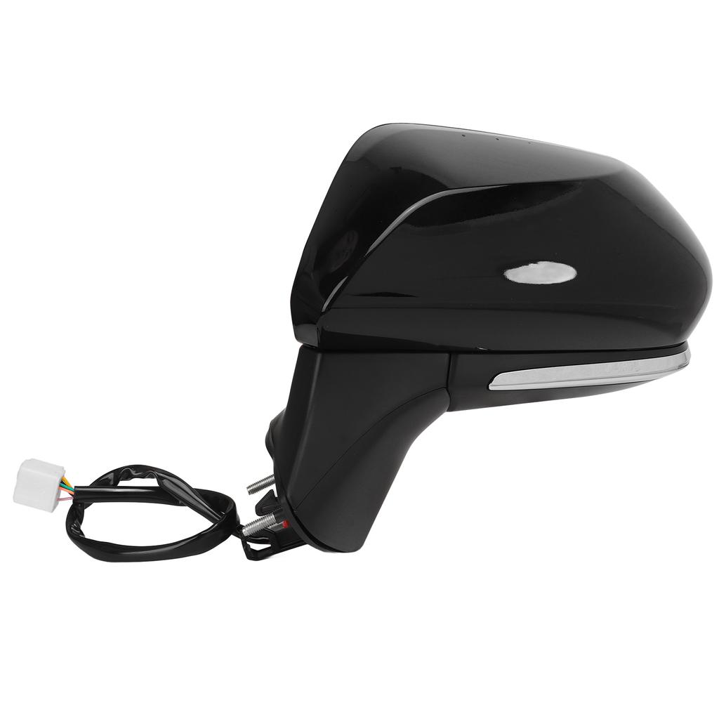 Gloss Balck Power Heated Side Mirror with Turn Signal Light for Camry XV70 2018?2022 Left