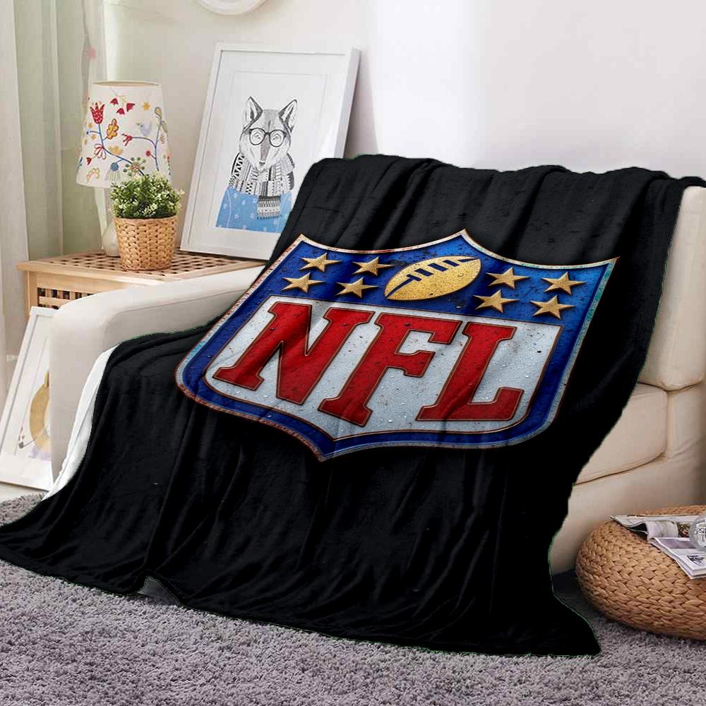 Nfl Game Throw Blanket Flannel Blanket Soft Warm Sofa Bed Camping home Decor Unique Christmas Gift C10271