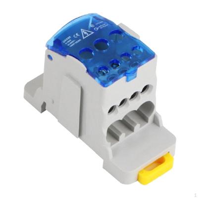 Stecker Universalklemmenkasten für Stromverteilergehäuse mit transparentem Deckel