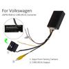 12V Car Reversing Camera Adapter RGB To AV Converter Adapter Box for Volkswagen RCD510/RNS510/RNS315 DVD Decoder Reversing Cam