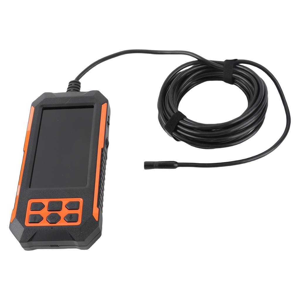 Industrial Endoscope 4.5in Display 1920x1080P Borescope with 8mm Camera Diameter for Automotive Aircraft Mechanics