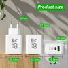 GaN 61W USB C Wall Charger Mobile Phone PD Type C Quick Charger Power Adapter for Samsung Xiaomi iPhone Fast Charging carregador