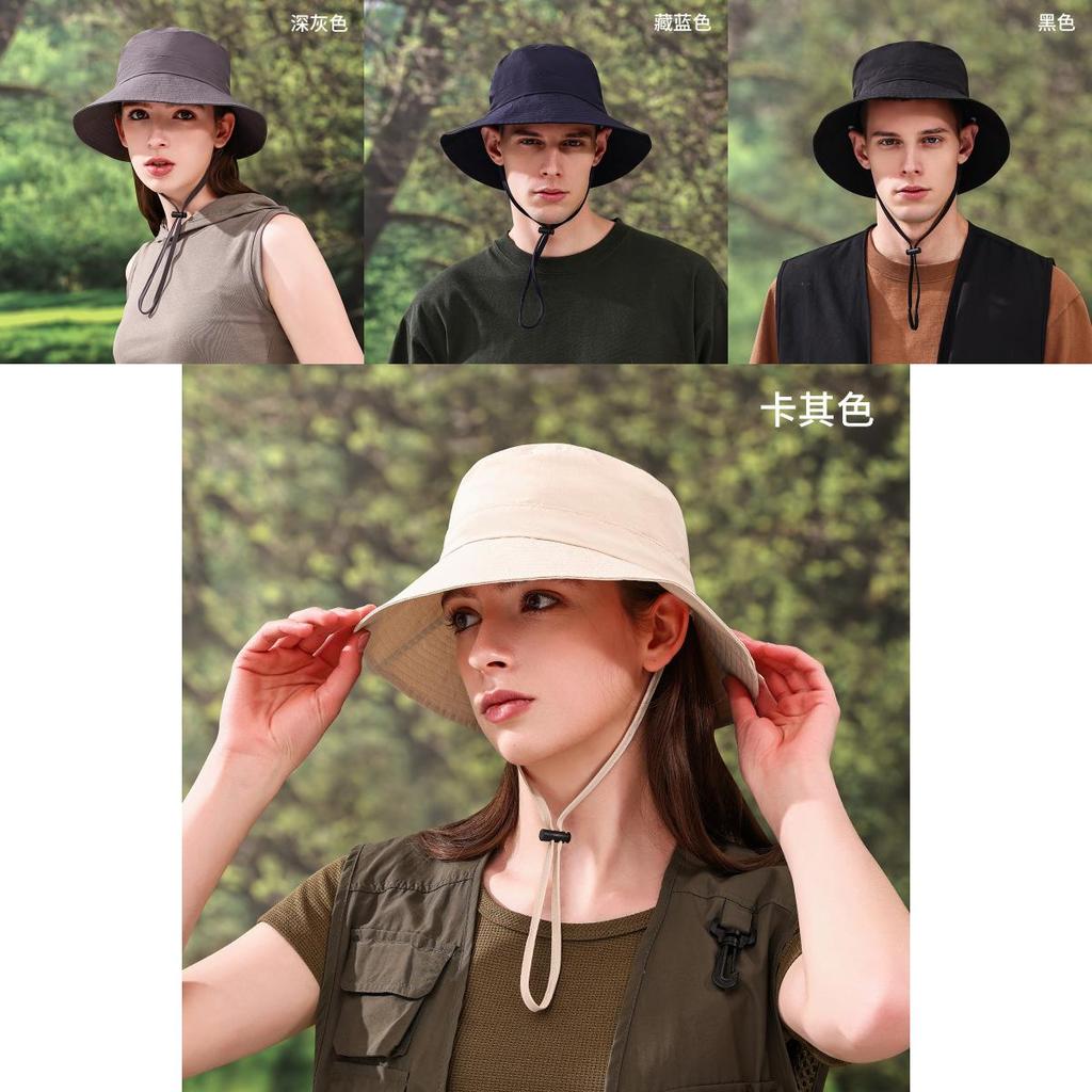 Summer Waterproof Fisherman Hat For Outdoor Travel Quick Dry Sun Protection For Hiking