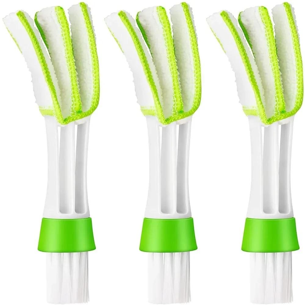 1pcs Car Cleaning Brush Air Conditioning Vent Brush Cleaning Air Outlet Vent Wash Brushes Universal Car Interior Detailing Tools