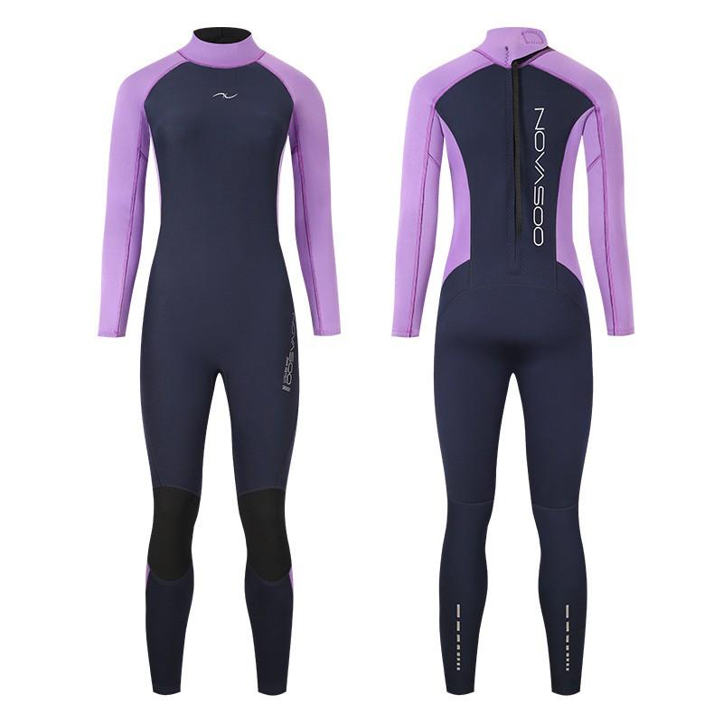 3mm Neoprene Wetsuit Men Women Full Body UV Protection Thermal Insulation Surfing Diving Swimming