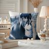 Anime EExperiments LLain Cushion Cover Antidustmite Pillowcase Invisible zipper silky short plush Sofa cushion cover