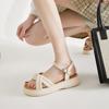 Augustine platform sandals women's outer wear 2025 summer new casual style fashion sports beach sandals tide
