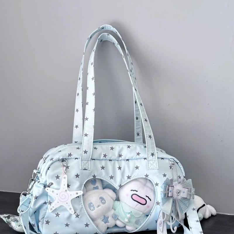 New Star Printing Two-dimensional Angel Pain Bag Yk Light Yabi Star Printing Concert Pain Bag